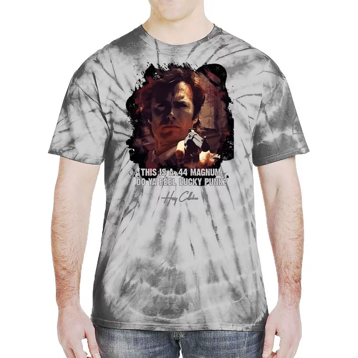 ★Dirtyharry★Doyafeelluckypunk➢Clinteastwoodfamousmoviequote♛ Tie-Dye T-Shirt