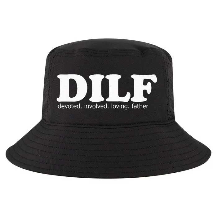 Dilf Devoted Involved Loving Father Dad Papa Cool Comfort Performance Bucket Hat