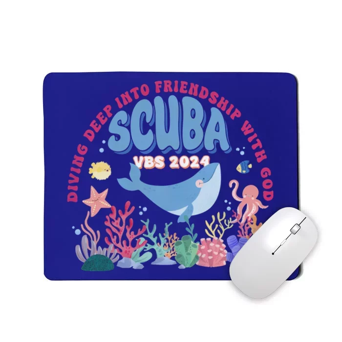 Diving Deep Into Friendship With God Vbs 2024 Gift Mousepad