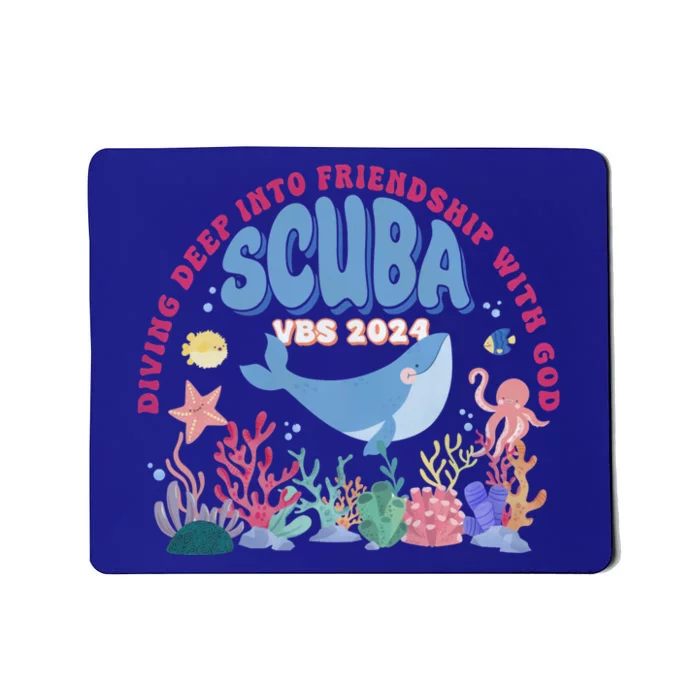 Diving Deep Into Friendship With God Vbs 2024 Gift Mousepad