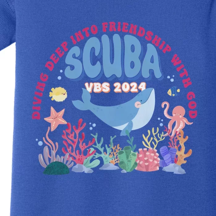 Diving Deep Into Friendship With God Vbs 2024 Gift Baby Bodysuit