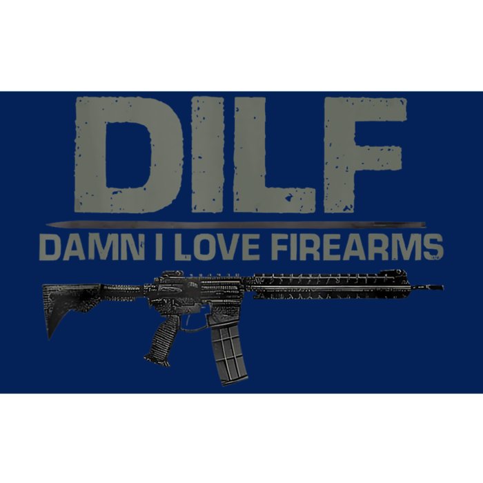 DILF Damn I Love Firearms Funny Bumper Sticker