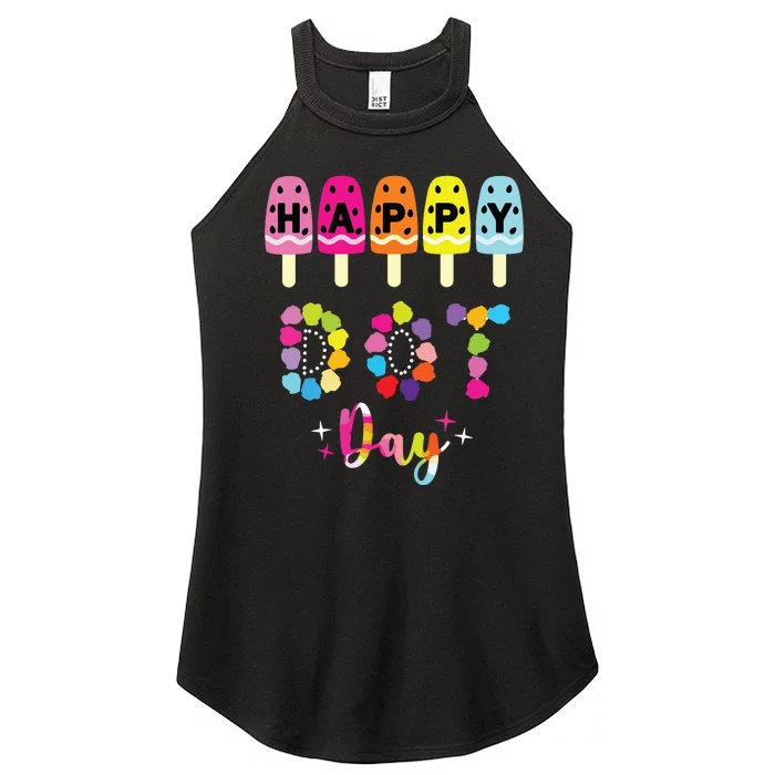 Dot Day International Dot Day 2024 Dot Day Women’s Perfect Tri Rocker Tank