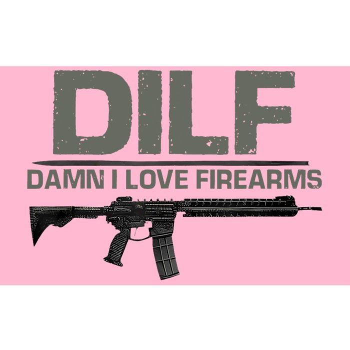 DILF Damn I Love Firearms Funny Bumper Sticker