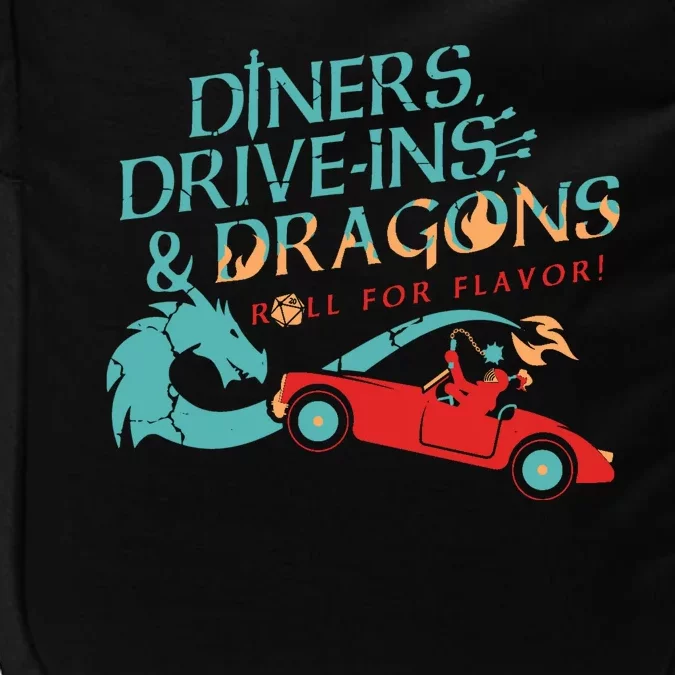 Diners Drive Ins And Dragons Roll For Flavor Impact Tech Backpack