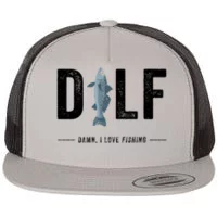 Dilf Damn I Love Fishing Retro Fisherman Funny Fishing Gift