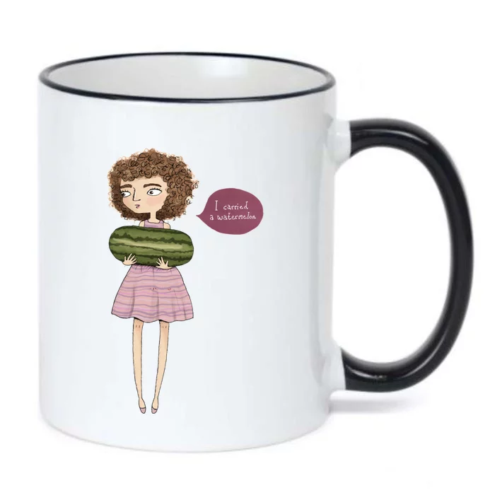 Dirty Dancing I Carried A Watermelon Black Color Changing Mug