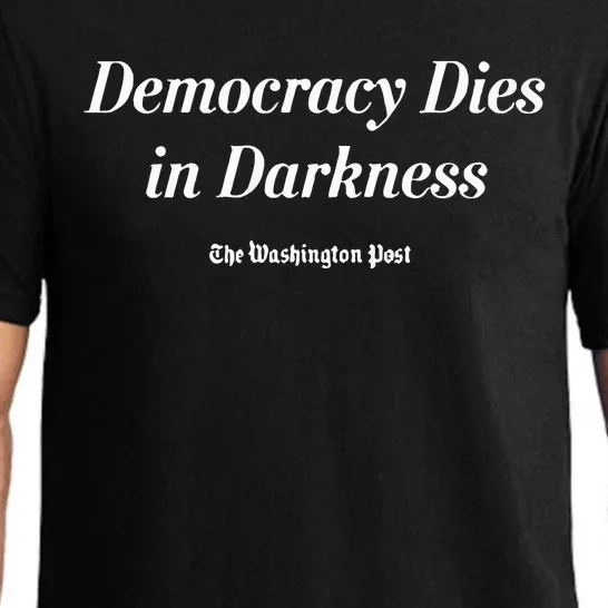 Democracy Dies In Darkness Washington Post Pajama Set