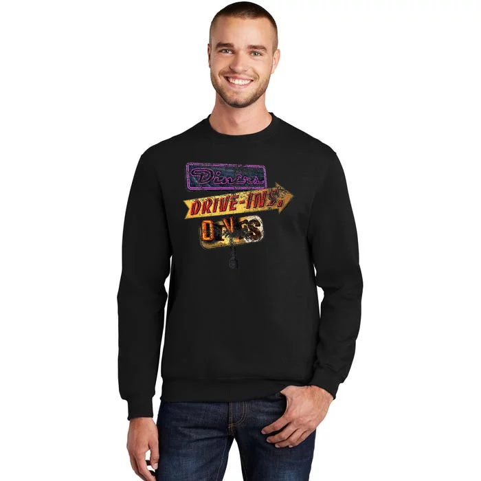 Diners Drive Ins And Dives Tall Sweatshirt