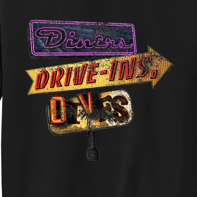 Diners Drive Ins And Dives Tall Sweatshirt