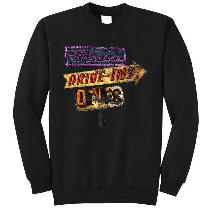 Diners Drive Ins And Dives Tall Sweatshirt