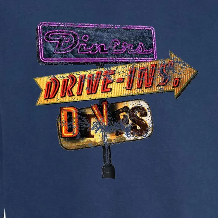 Diners Drive Ins And Dives Garment-Dyed Sweatshirt