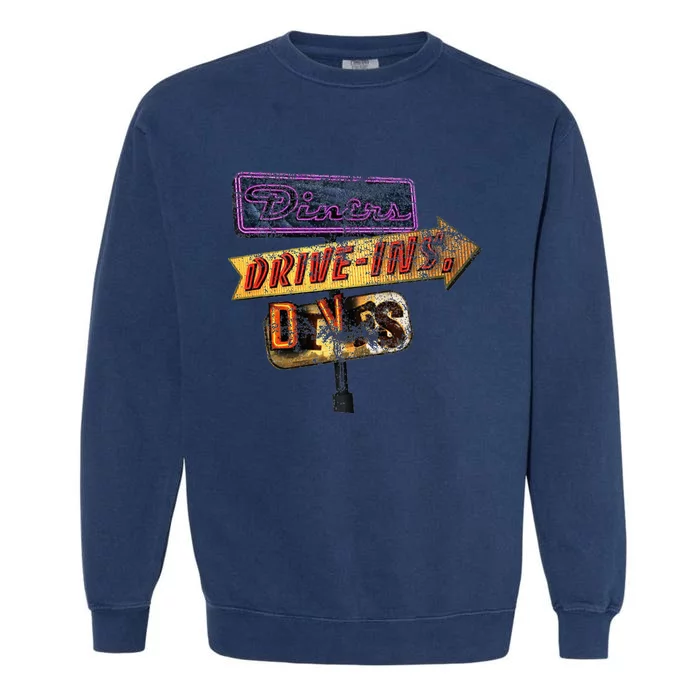 Diners Drive Ins And Dives Garment-Dyed Sweatshirt