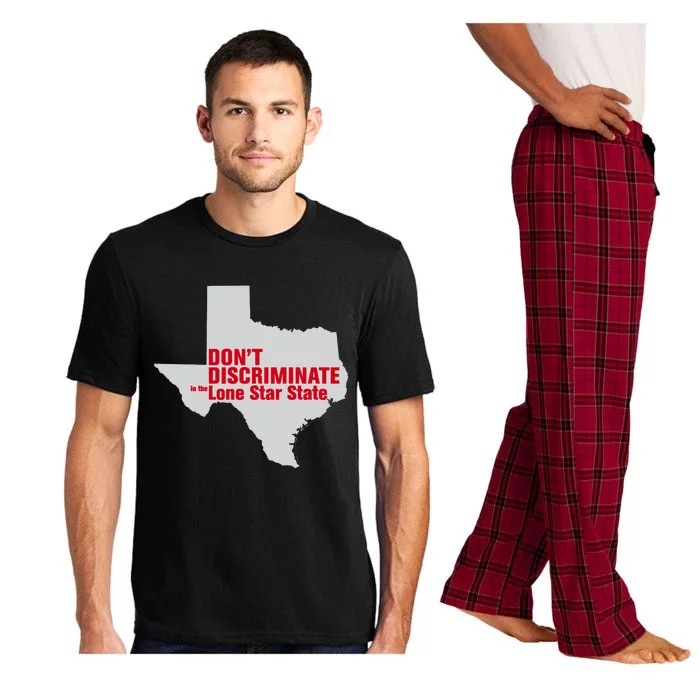 DonT Discriminate In The Lone Star State Pajama Set