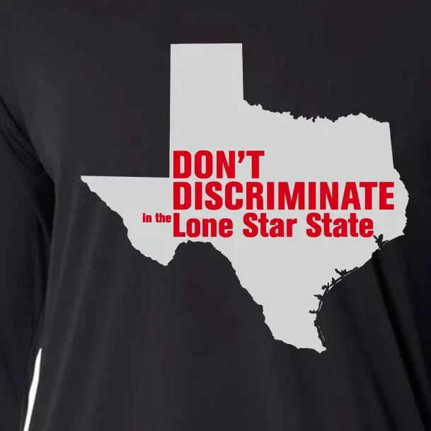 DonT Discriminate In The Lone Star State Cooling Performance Long Sleeve Crew