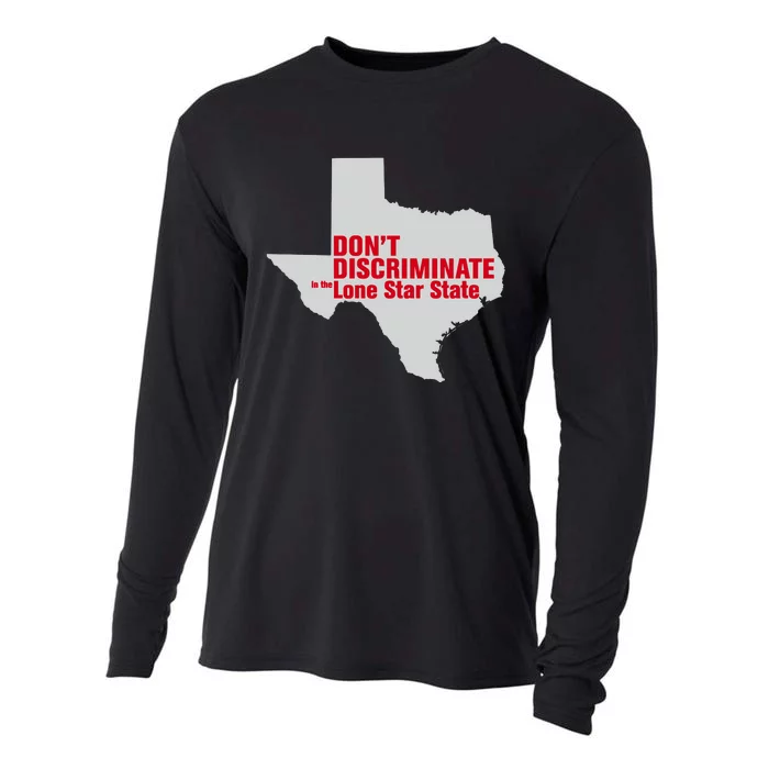 DonT Discriminate In The Lone Star State Cooling Performance Long Sleeve Crew