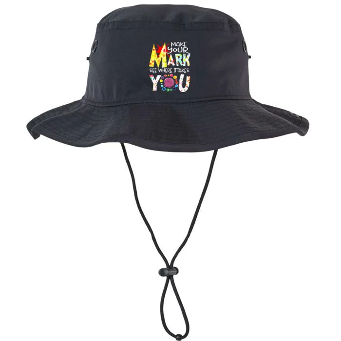 Dot Day International Dot Day Make Your Mark Happy Dot Day Legacy Cool Fit Booney Bucket Hat