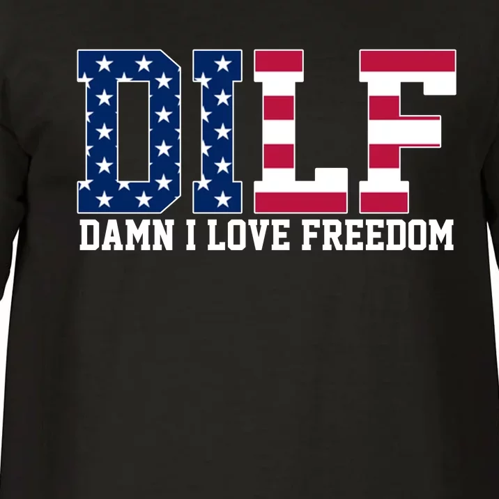 DILF Damn I Love Freedom USA Comfort Colors T-Shirt