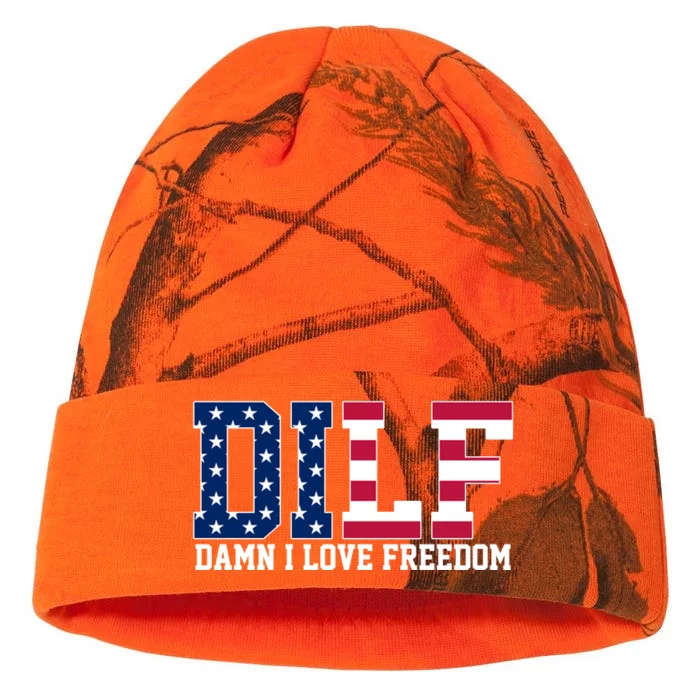 DILF Damn I Love Freedom USA Kati - 12in Camo Beanie