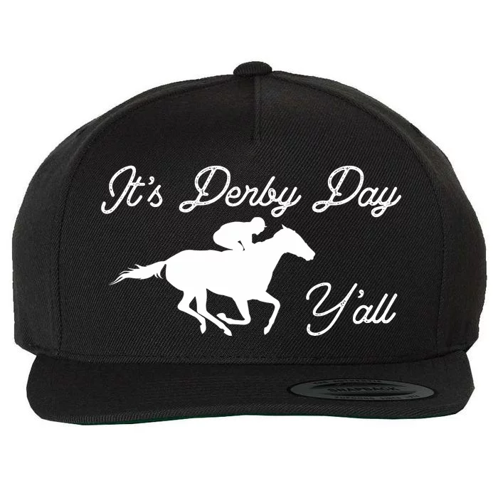 Derby Day It's Derby Day Yall Wool Snapback Cap