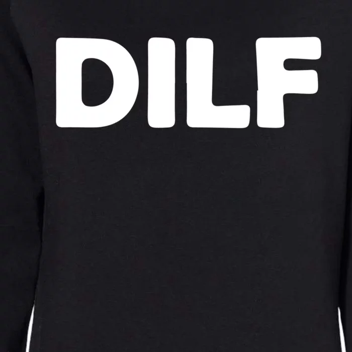 Dilf Womens California Wash Sweatshirt