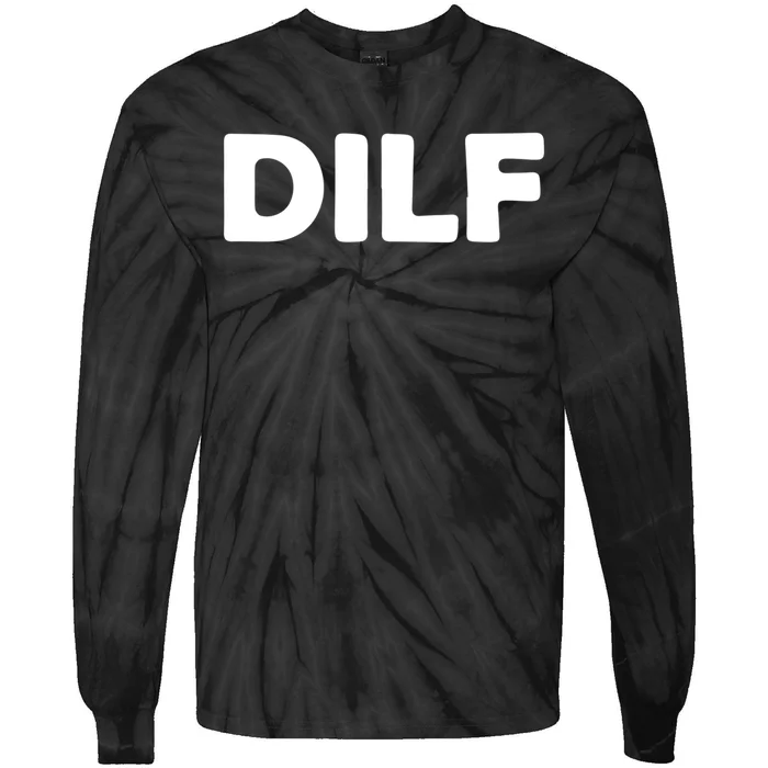 Dilf Tie-Dye Long Sleeve Shirt