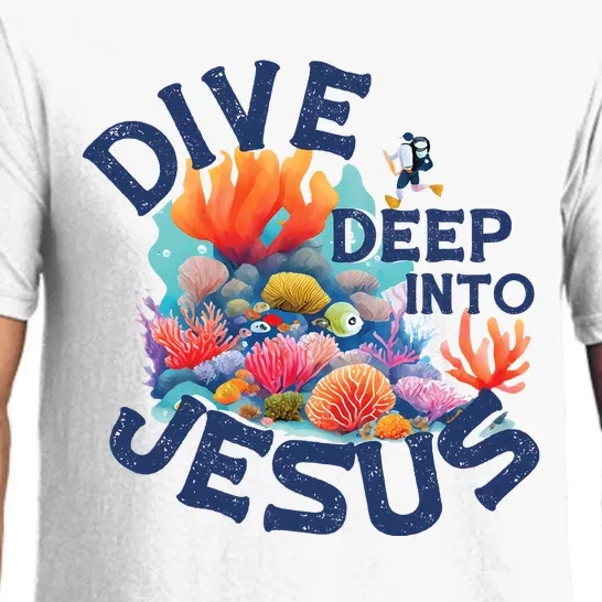 Dive Deep Into Jesus Vacation Bible School Pajama Set