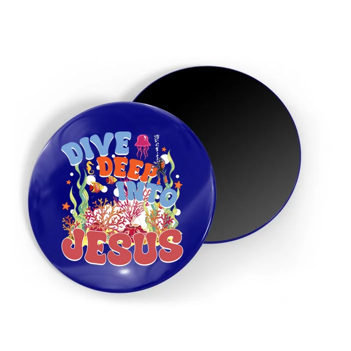 Dive Deep Into Jesus Scuba Vbs 2024 Christian Camp Gift Magnet