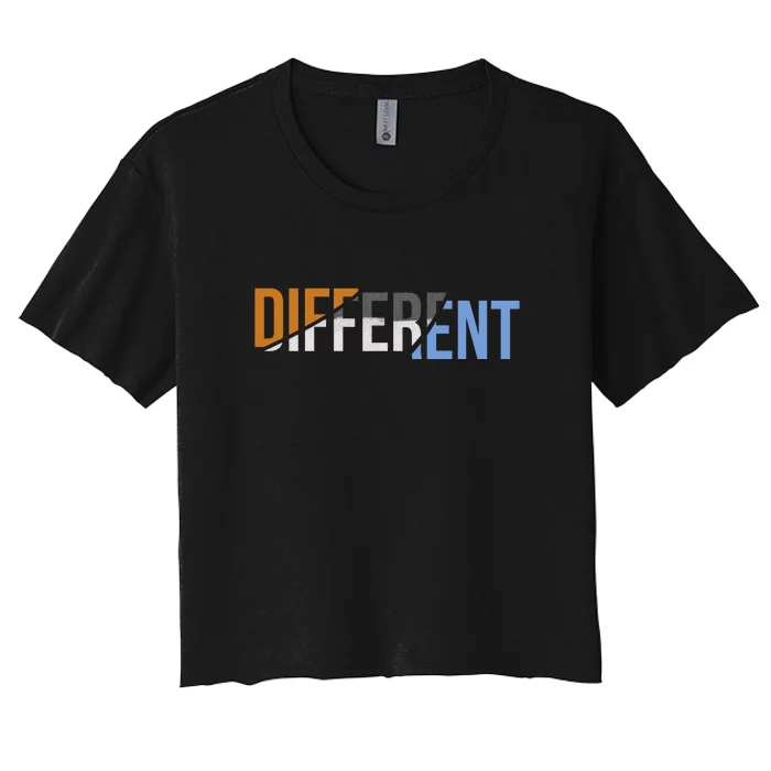 Different Women's Crop Top Tee