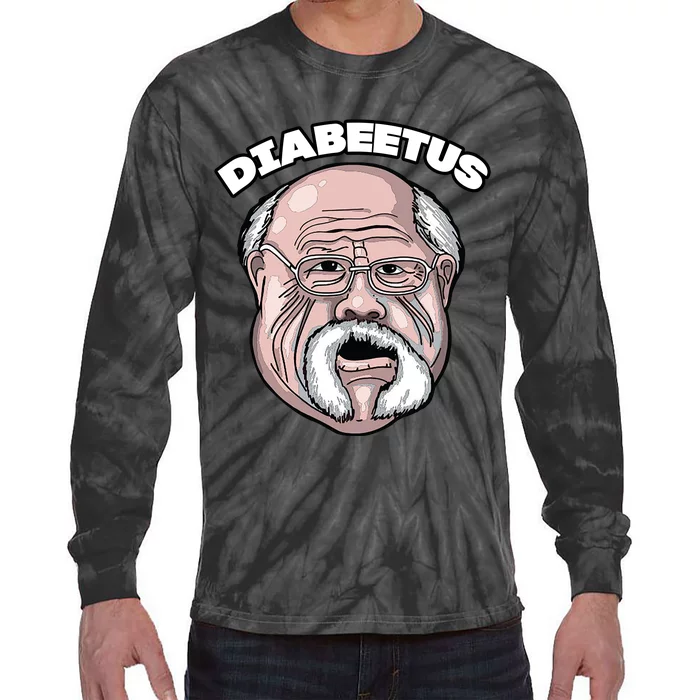 Diabeetus Tie-Dye Long Sleeve Shirt