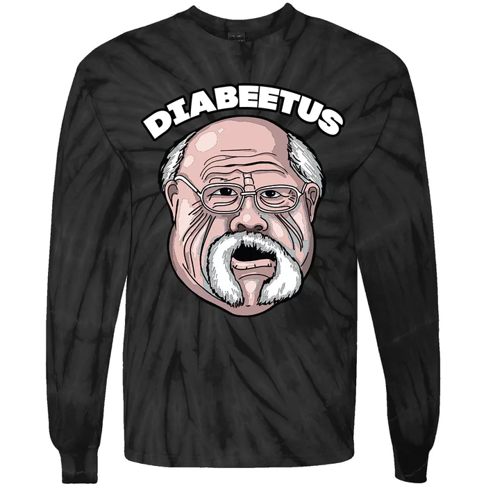 Diabeetus Tie-Dye Long Sleeve Shirt