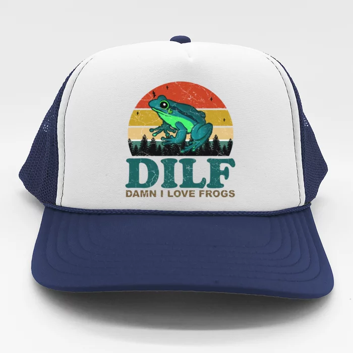 Dilf Damm I Love Fish hat