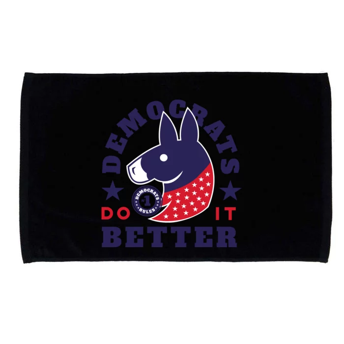 Democrats Do It Better Political Microfiber Hand Towel