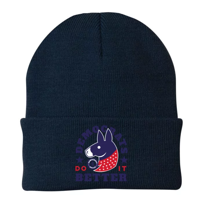 Democrats Do It Better Political Knit Cap Winter Beanie