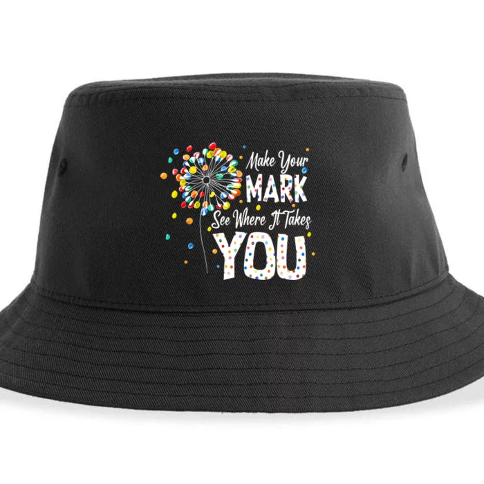 Dot Day International Dot Day Make Your Mark Sustainable Bucket Hat