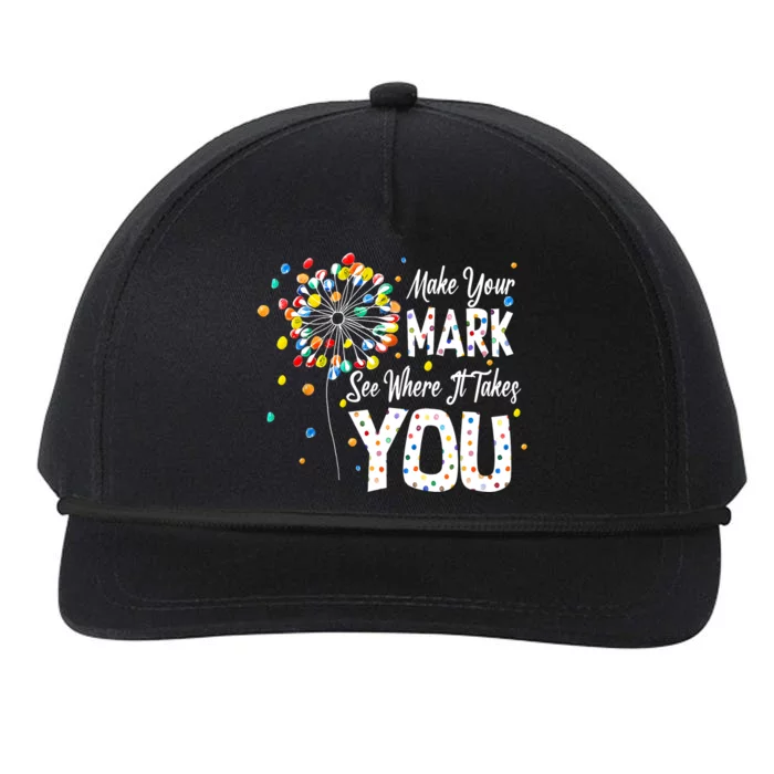 Dot Day International Dot Day Make Your Mark Snapback Five-Panel Rope Hat