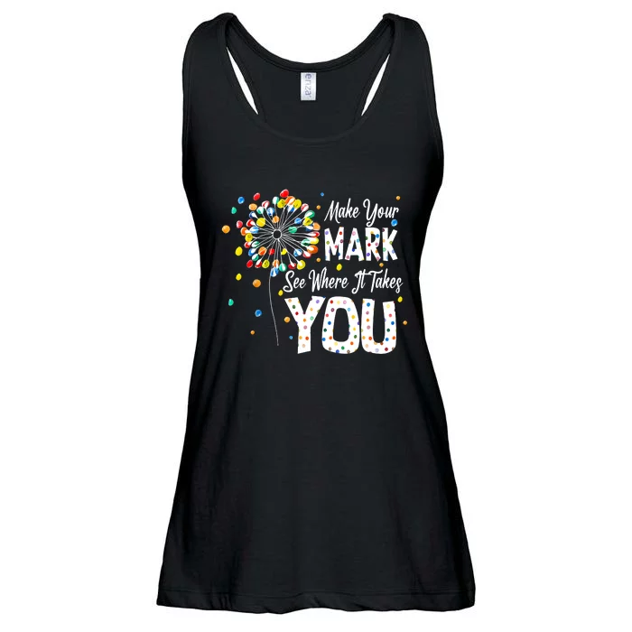 Dot Day International Dot Day Make Your Mark Ladies Essential Flowy Tank