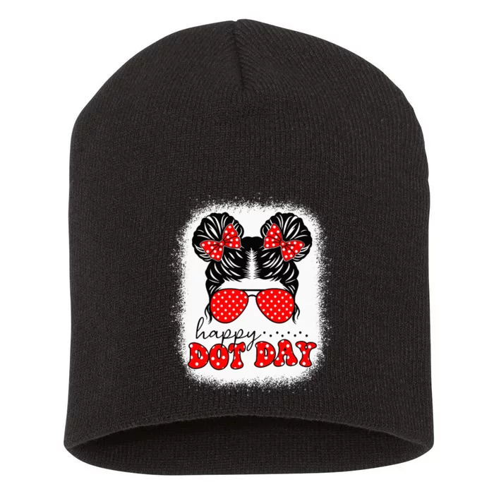 Dot Day International Dot Day Make Your Mark Happy Dot Day Short Acrylic Beanie