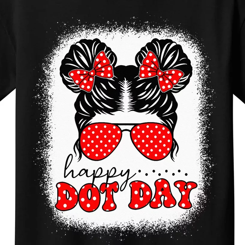 Dot Day International Dot Day Make Your Mark Happy Dot Day Kids T-Shirt