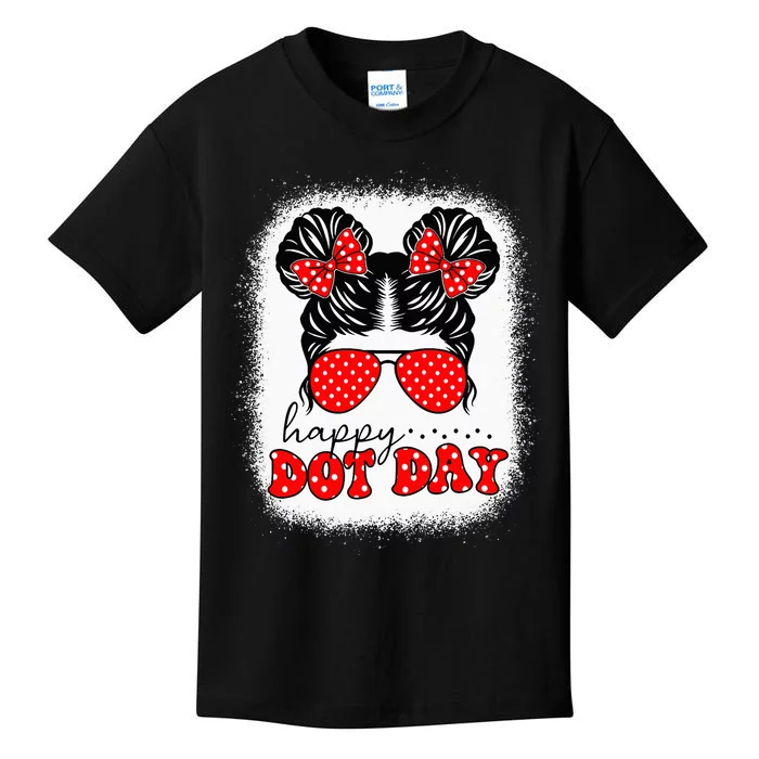 Dot Day International Dot Day Make Your Mark Happy Dot Day Kids T-Shirt