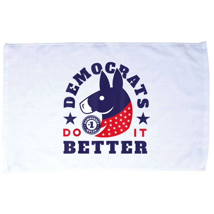 Democrats Do It Better Microfiber Hand Towel