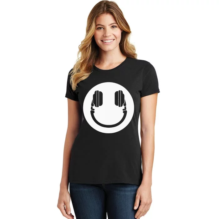 DJ Disc Jockey smile Women's T-Shirt