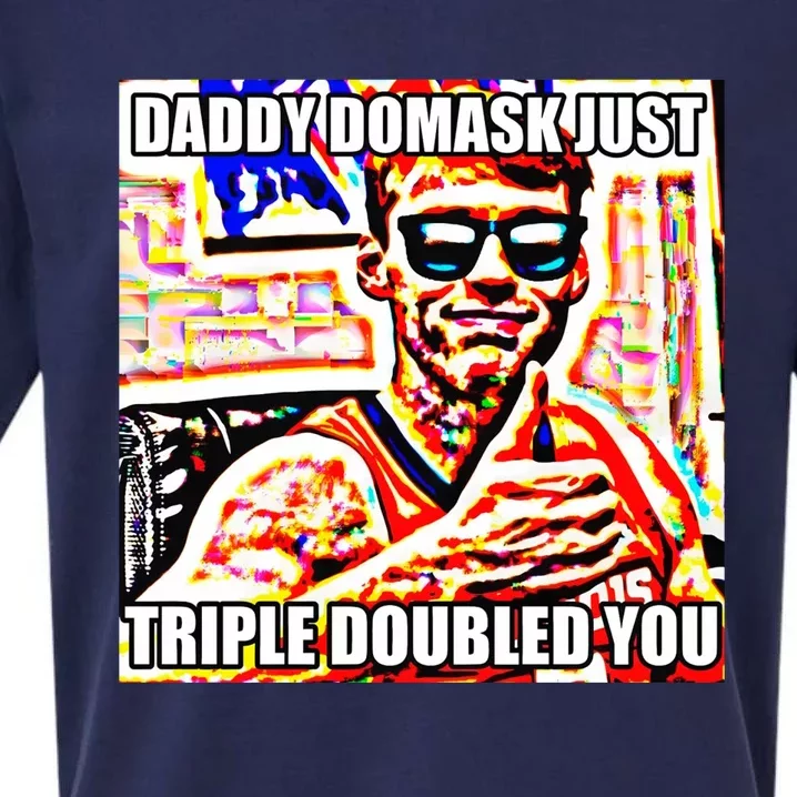 Daddy Domask Just Triple Doubled You Sueded Cloud Jersey T-Shirt