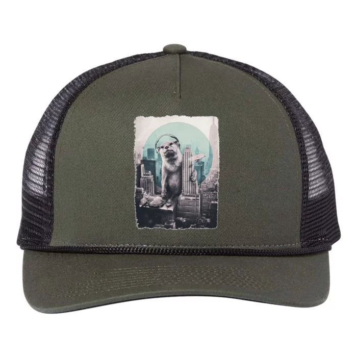 Dj Retro Rope Trucker Hat Cap