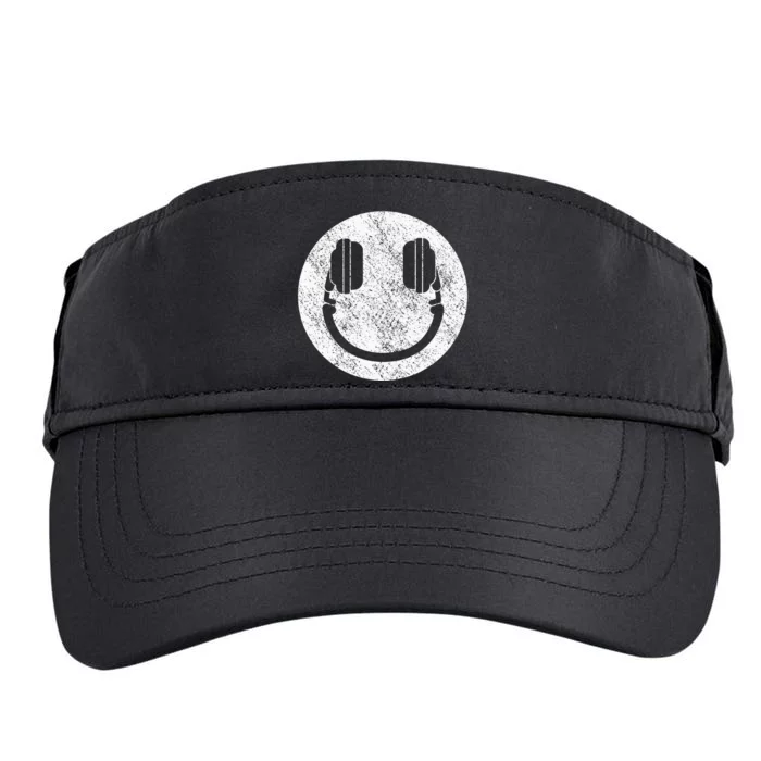 Dj Disc Jockey Smile Adult Drive Performance Visor