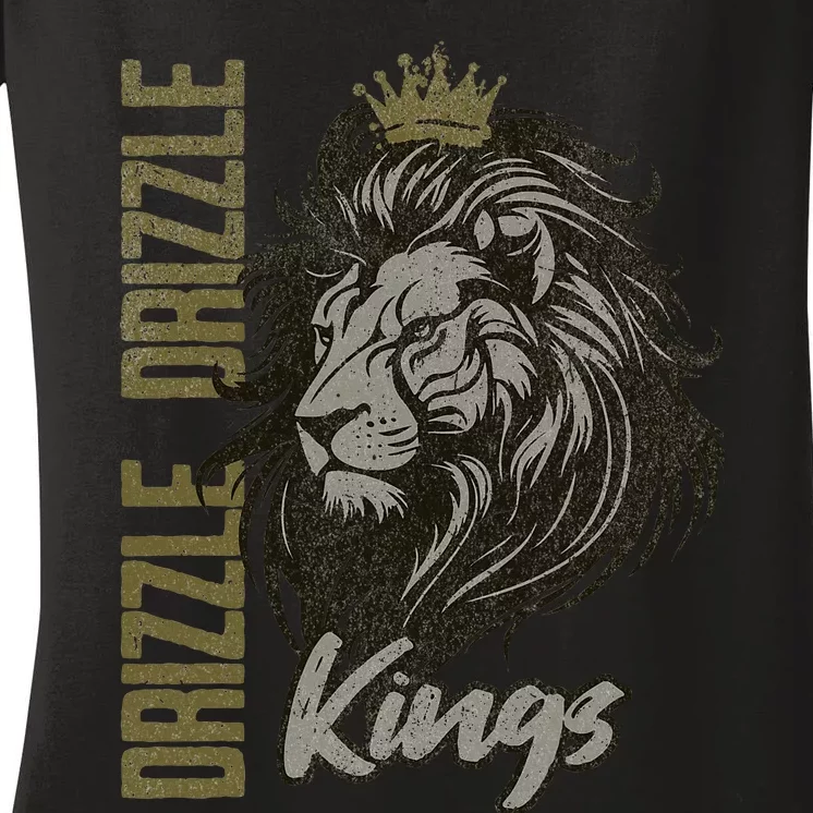 Drizzle Drizzle Kings We Up Soft Guy Era Soft Boy Era Women's V-Neck T-Shirt