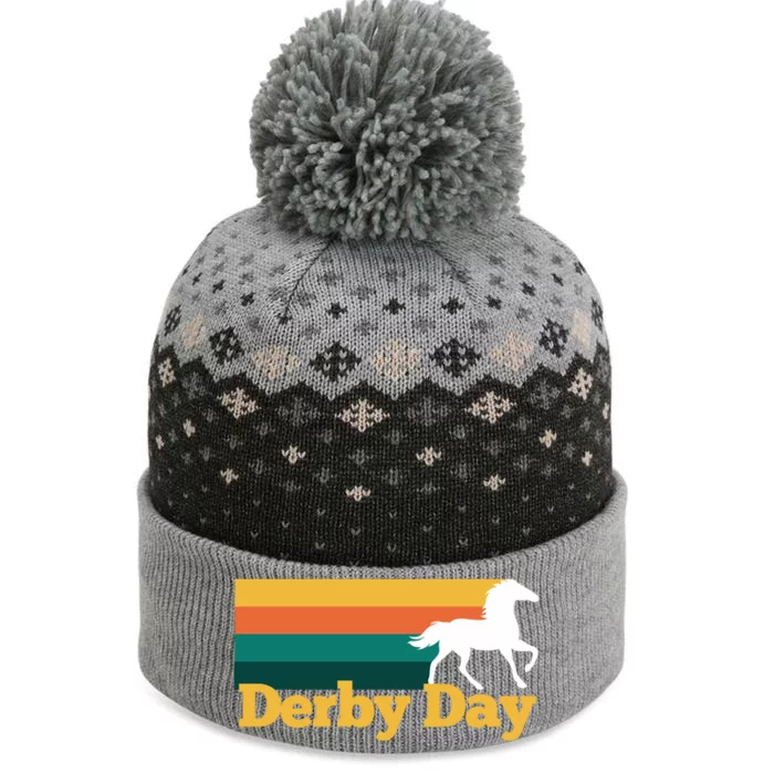 Derby Day Kentucky Horse Racing Derby Party Gift The Baniff Cuffed Pom Beanie