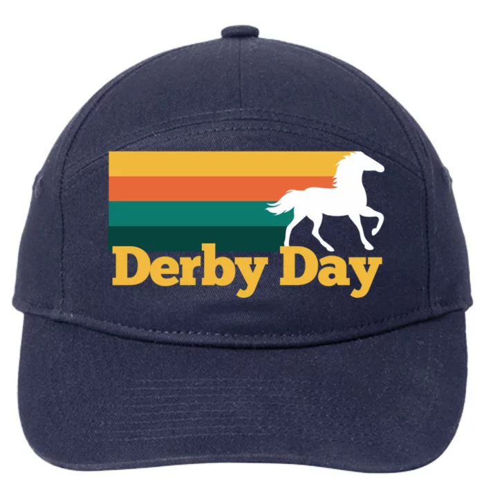 Derby Day Kentucky Horse Racing Derby Party Gift 7-Panel Snapback Hat