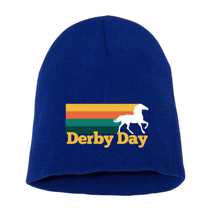 Derby Day Kentucky Horse Racing Derby Party Gift Short Acrylic Beanie