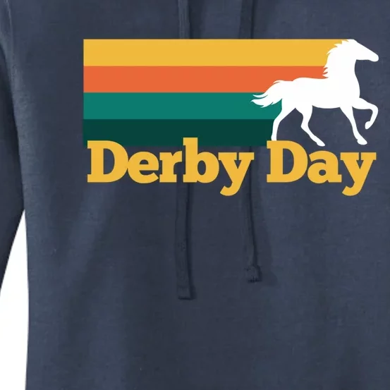 Derby Day Kentucky Horse Racing Derby Party Gift Women's Pullover Hoodie